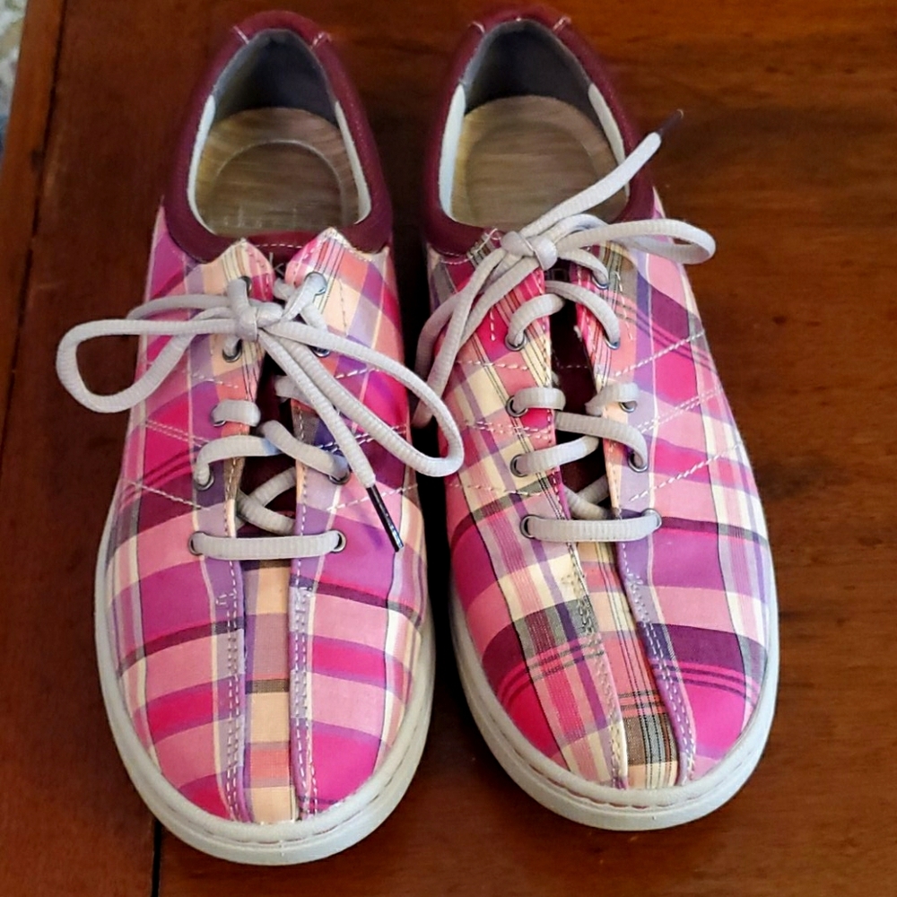 Dansko Plaid Shoes